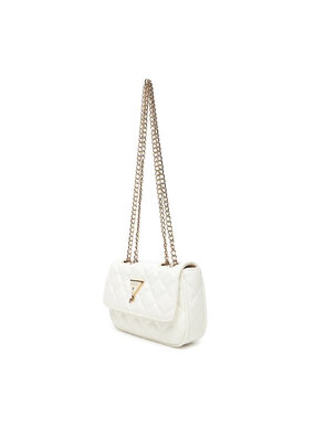 Guess Torebka J5YZ17 WGT10 Biały. Kolor: biały. Materiał: skórzane