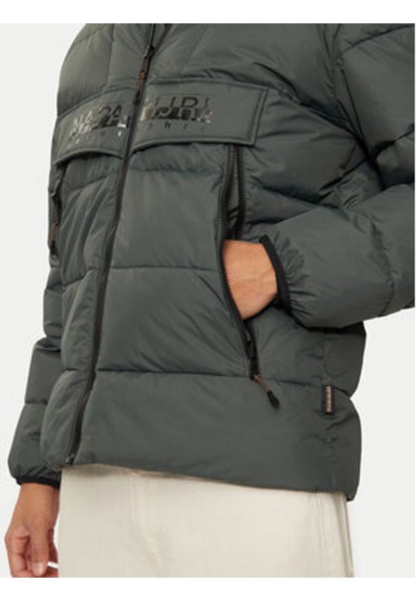 Napapijri Kurtka zimowa NP0A4I23 Zielony Regular Fit. Kolor: zielony. Materiał: syntetyk. Sezon: zima