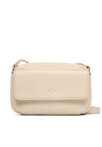 Torebka Armani Exchange. Kolor: beżowy
