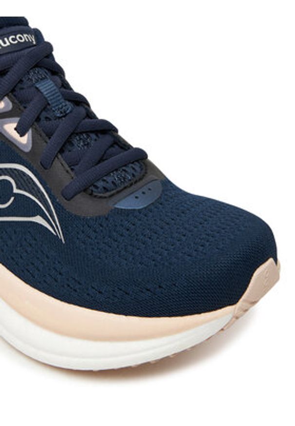 Saucony Buty do biegania Triumph 23 S11023 Granatowy. Kolor: niebieski. Materiał: materiał