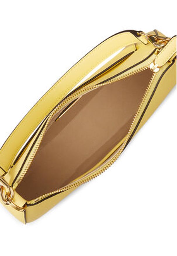 Lauren Ralph Lauren - LAUREN RALPH LAUREN Torebka 431883768056 Żółty. Kolor: żółty. Materiał: skórzane