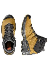 LA SPORTIVA - Buty turystyczne męskie La Sportiva Ultra Raptor II Mid Leather GTX. Wysokość cholewki: za kostkę. Zapięcie: sznurówki. Kolor: brązowy. Materiał: syntetyk, tkanina, materiał. Szerokość cholewki: normalna. Sport: turystyka piesza