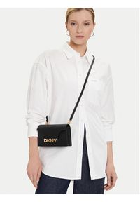 DKNY Torebka Avril R435OG58 Czarny. Kolor: czarny. Materiał: skórzane #5