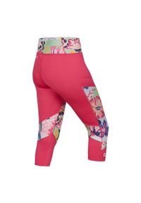 OCUN - Legging kobieta Ocun Rhea 3/4 pink. Kolor: różowy