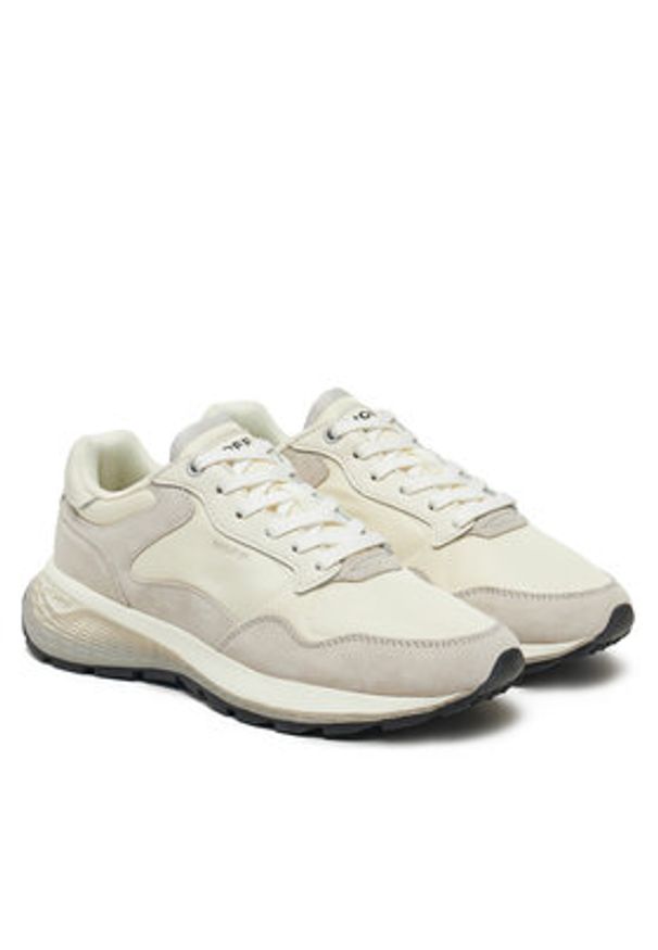 HOFF Sneakersy Quebec II 12535008 Biały. Kolor: biały. Materiał: skóra, zamsz