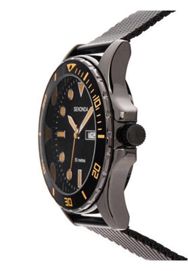 Sekonda Zegarek 1872 Czarny. Kolor: czarny
