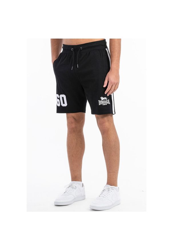 Krótka regularna fryzura Lonsdale Marwick. Kolor: wielokolorowy, biały, czarny. Długość: krótkie. Sport: fitness