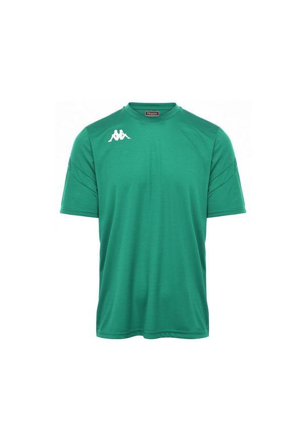 Jersey Kappa Dovo. Kolor: zielony. Materiał: jersey. Sport: fitness