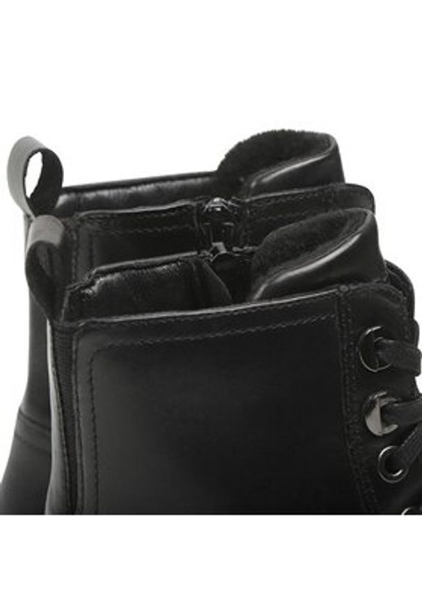 Lasocki Trzewiki WB-ELARA-AW22-21 Czarny. Kolor: czarny. Materiał: skóra