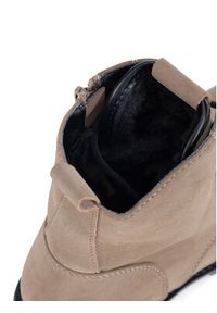 Clara Barson Trzewiki WS2971-33 Beżowy. Kolor: beżowy. Materiał: materiał #6