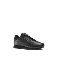 Reebok - Buty na co dzień młodzieżowe REEBOK CLASSIC LEATHER skóra. Okazja: na co dzień. Kolor: czarny. Materiał: skóra. Model: Reebok Classic
