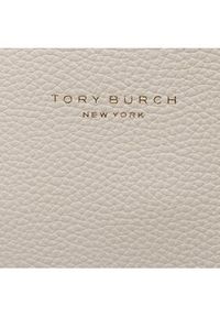 Tory Burch Torebka Perry Triple-Compartment Tote 81932 Biały. Kolor: biały. Materiał: skórzane