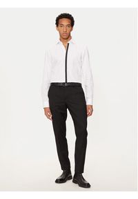 Hugo Koszula Keidi 50524849 Biały Slim Fit. Kolor: biały. Materiał: bawełna #3
