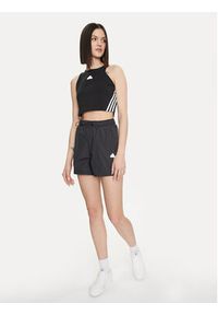 Adidas - adidas Top Future Icons 3-Stripes IP1572 Czarny Slim Fit. Kolor: czarny. Materiał: bawełna #2