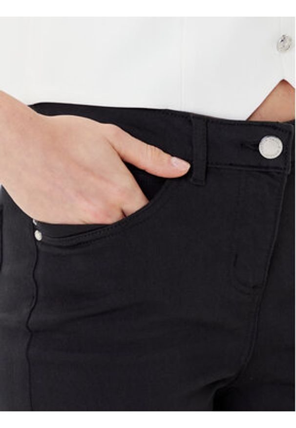 Morgan Jeansy 231-PRETTY Czarny Slim Fit. Kolor: czarny