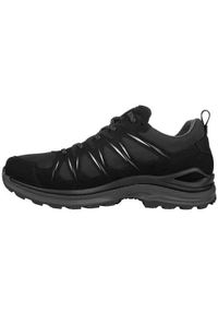 Buty trekkingowe męskie Lowa Innox Evo Ii Gtx. Zapięcie: sznurówki. Kolor: czarny. Materiał: materiał, syntetyk. Szerokość cholewki: normalna