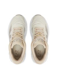 EA7 Emporio Armani Sneakersy X8X239 XK432 R963 Beżowy. Kolor: beżowy. Materiał: materiał #4