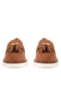 Gino Rossi Loafersy SIMON-115856. Brązowy. Kolor: brązowy. Materiał: zamsz, skóra