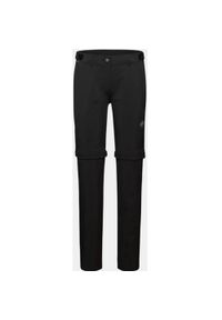 Spodnie damskie Mammut Runbold Zip Off Pants. Kolor: czarny, szary, wielokolorowy. Sezon: lato. Sport: turystyka piesza #1