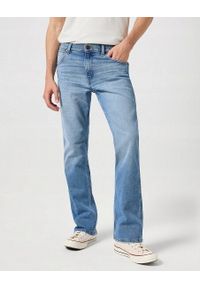 Wrangler - WRANGLER HORIZON MĘSKIE SPODNIE JEANSOWE JEANS DŻINSY BLUE SPRING 112350854 W110018017