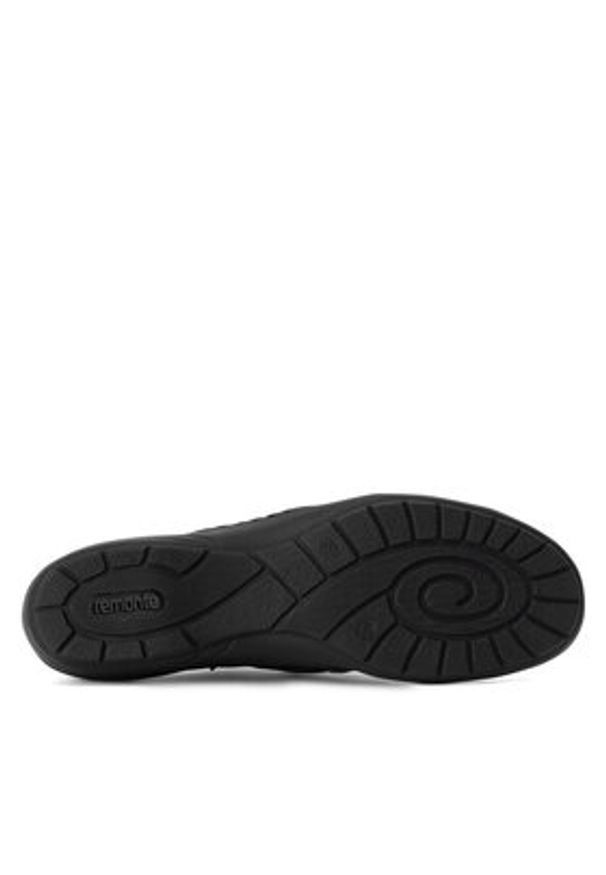 Remonte Półbuty R7674-04 Czarny. Kolor: czarny. Materiał: skóra