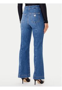 Guess Jeansy W5GA0P D5Q01 Niebieski Wide Leg. Kolor: niebieski