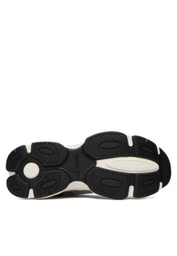 Replay - REPLAY Sneakersy GMSIQ.000.C0001T Zielony ciemny. Kolor: zielony. Materiał: materiał