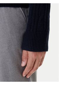 BOSS Sweter H-Hetico 50549975 Granatowy Regular Fit. Kolor: niebieski. Materiał: wełna #2