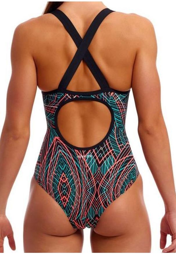 FUNKITA - Strój kąpielowy Funkita Spiro Mint - Eclipse. Kolor: czarny