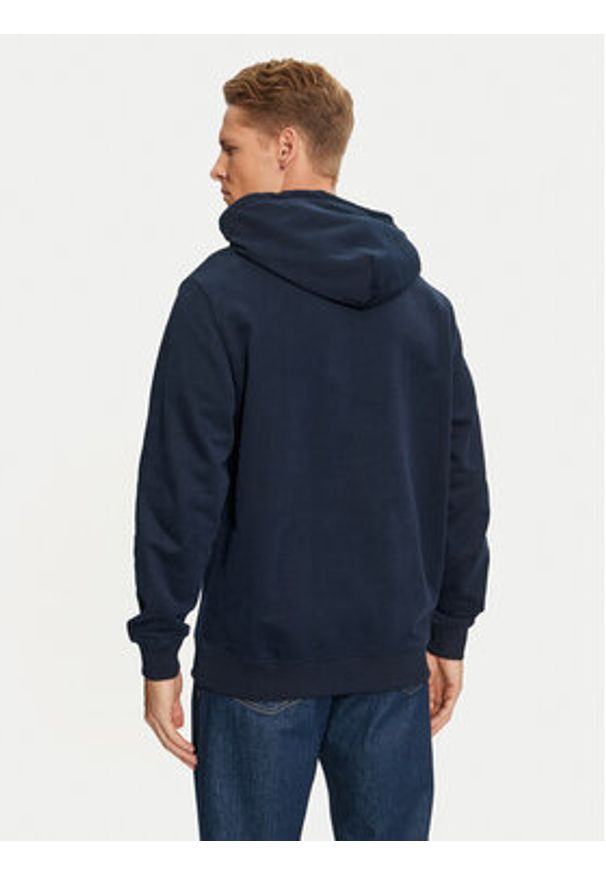 Tommy Jeans Bluza Flag DM0DM19762 Granatowy Regular Fit. Kolor: niebieski. Materiał: bawełna