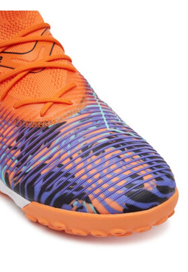 Puma Buty do piłki nożnej Future 8 Match Creativity Tt 108433 01 Pomarańczowy. Kolor: pomarańczowy. Materiał: materiał