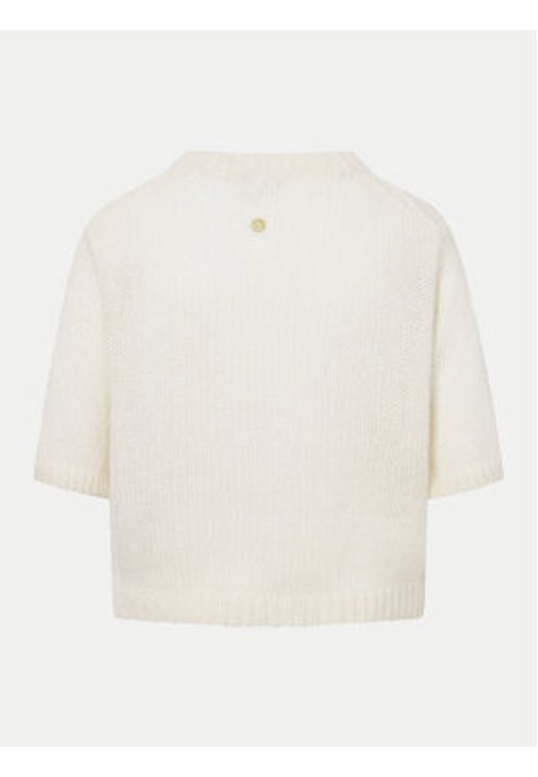 JOOP! Sweter 58 KN58Kima 10015666 30044779 Écru Loose Fit. Materiał: syntetyk