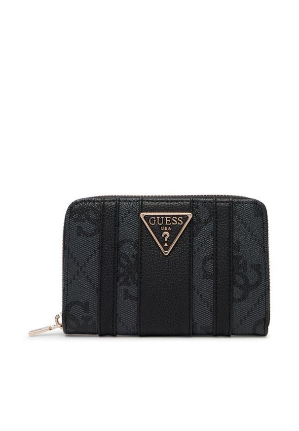 Guess Portfel Laurel II Slg SWSS74 59140 Czarny. Kolor: czarny. Materiał: skóra