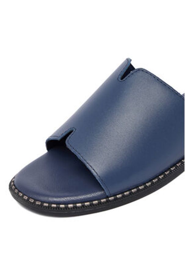 Lasocki Klapki CEO-RST-KM215-01 Granatowy. Kolor: niebieski. Materiał: skóra
