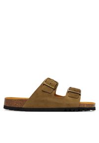 Klapki Scholl. Kolor: brązowy #1