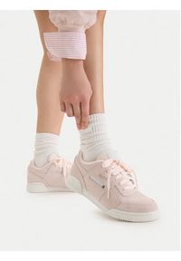 Reebok Sneakersy EO-WORKOUT PLUS 100256320 Różowy. Kolor: różowy. Materiał: skóra, zamsz. Model: Reebok Workout #5