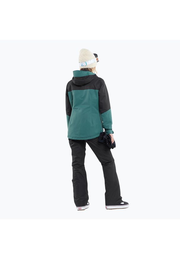 Kurtka snowboardowa damska Volcom Bolt Ins. Kolor: wielokolorowy, niebieski, zielony. Sport: snowboard
