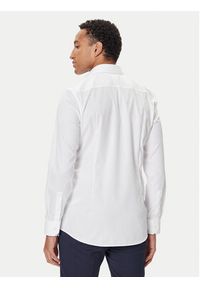 BOSS Koszula H-Hank 50550925 Biały Slim Fit. Kolor: biały. Materiał: bawełna #3