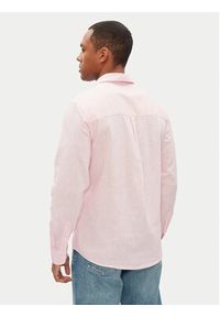 Pepe Jeans Koszula Arnau PM308844 Różowy Regular Fit. Kolor: różowy. Materiał: bawełna #5