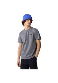 The North Face Koszulka S/S Simple Dome Nf0A87Ngdyy. Kolor: szary #1