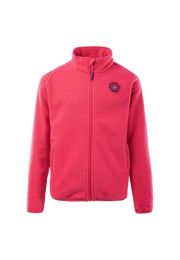 BEJO - Dziewczęca Bluza Polarowa Lisanna. Kolor: różowy. Materiał: polar. Sport: turystyka piesza