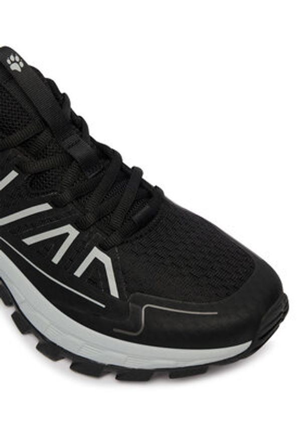 Jack Wolfskin Trekkingi Wild Hike Low A65582 Czarny. Kolor: czarny. Materiał: skóra