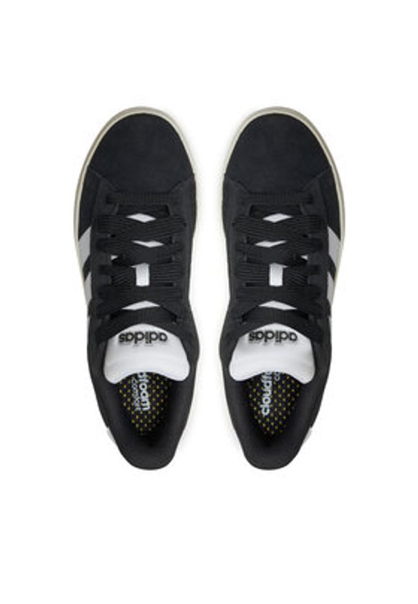 Adidas - adidas Sneakersy Grand Court Alpha JH7235 Czarny. Kolor: czarny. Materiał: skóra