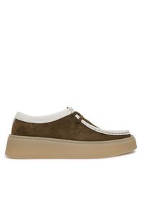Clarks Półbuty Torview W 26186676 Zielony. Kolor: zielony. Materiał: skóra, zamsz #1