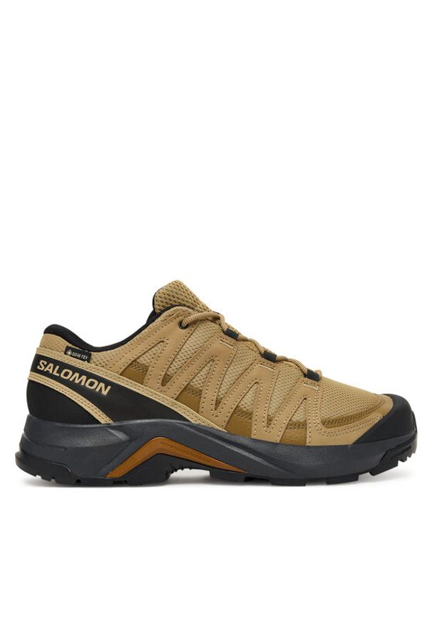 salomon - Salomon Trekkingi X-Adventure Recon Gore-Tex L47813100 Brązowy. Kolor: brązowy. Materiał: skóra. Technologia: Gore-Tex. Sport: turystyka piesza