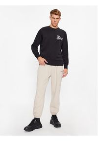 Calvin Klein Jeans Bluza J30J324099 Czarny Regular Fit. Kolor: czarny. Materiał: syntetyk