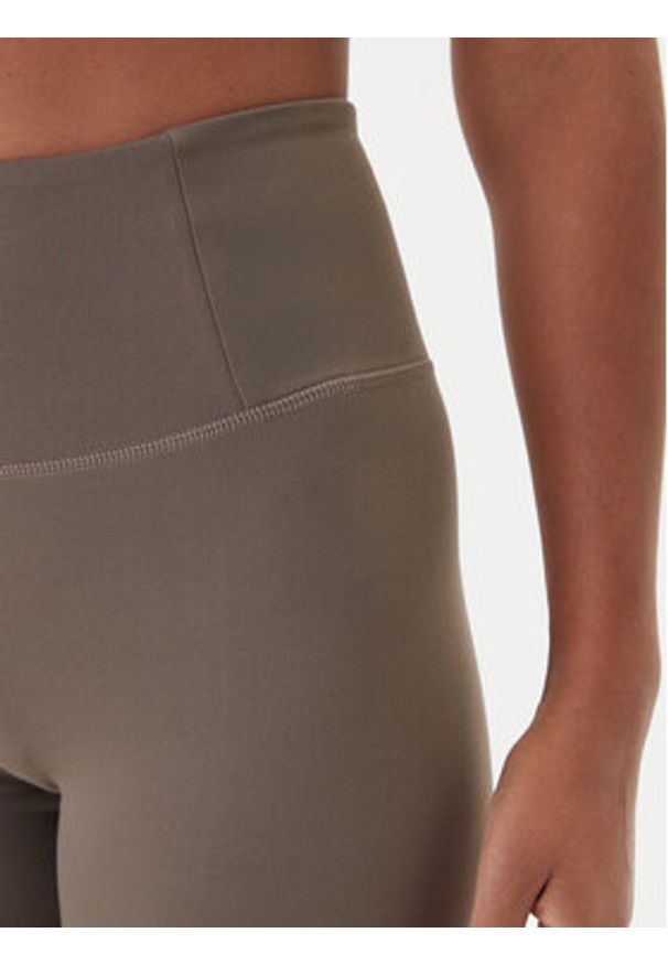 GIRLFRIEND COLLECTIVE - Girlfriend Collective Legginsy Float 4021 Beżowy Slim Fit. Kolor: beżowy. Materiał: syntetyk