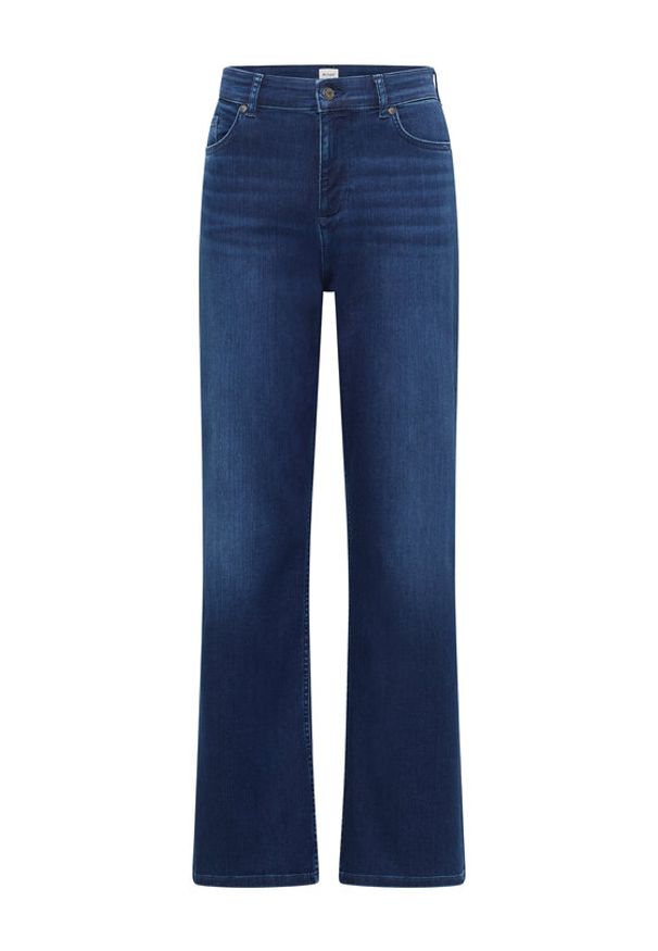 Mustang Jeansy Madison 1016596 Granatowy Wide Fit. Kolor: niebieski