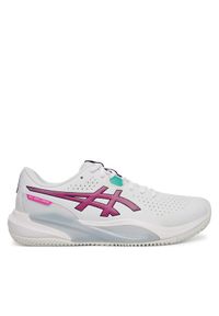 Asics Buty do tenisa Gel-Challenger 15 Clay 1041A508 Biały. Kolor: biały. Materiał: skóra. Sport: tenis #1
