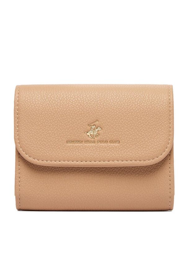 Beverly Hills Polo Club Portfel CWBEO-BHPC-W1-002-SS26 Beżowy. Kolor: beżowy. Materiał: materiał